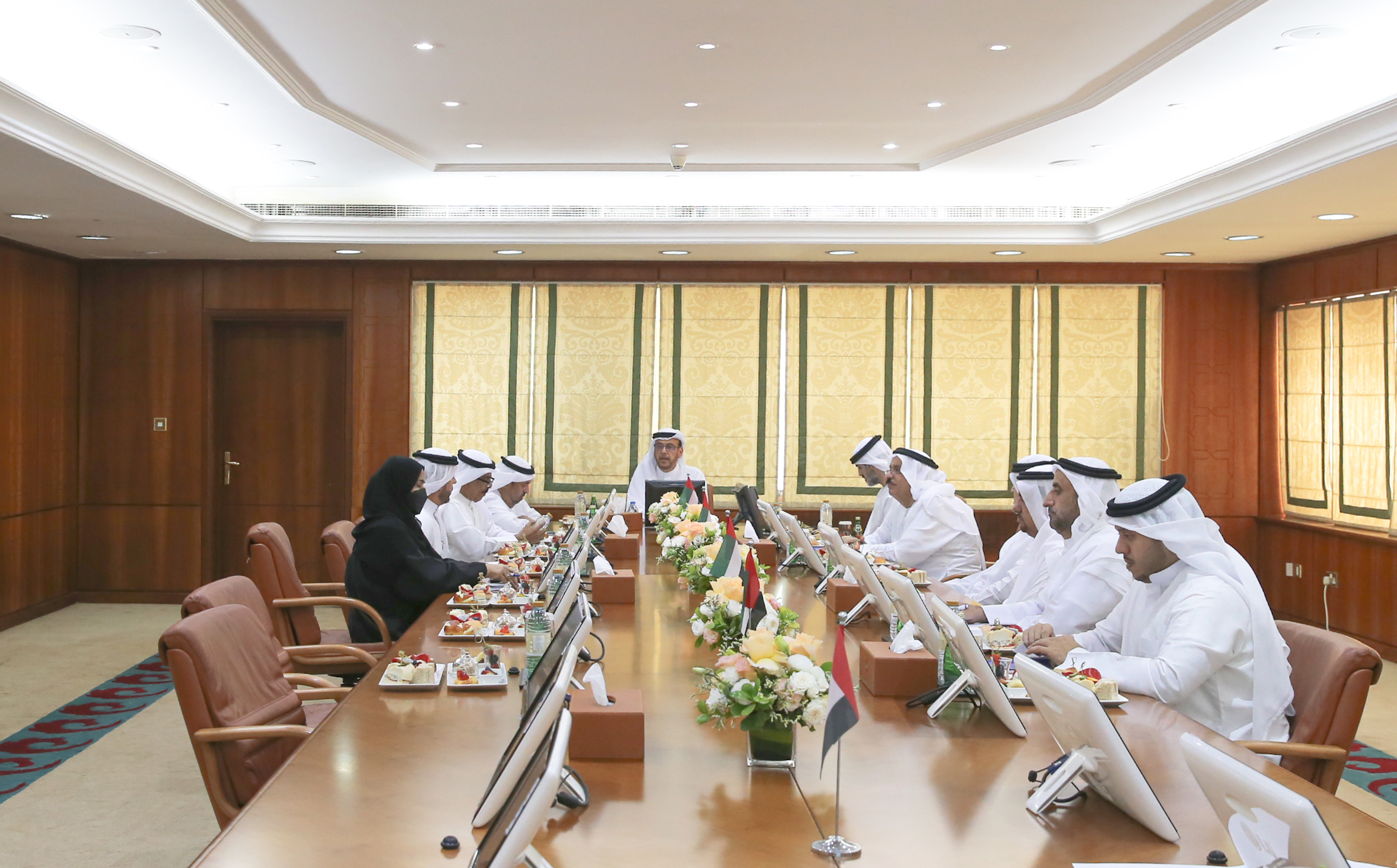مجلس إدارة غرفة عجمان يعقد إجتماعه الثالث للعام 2021