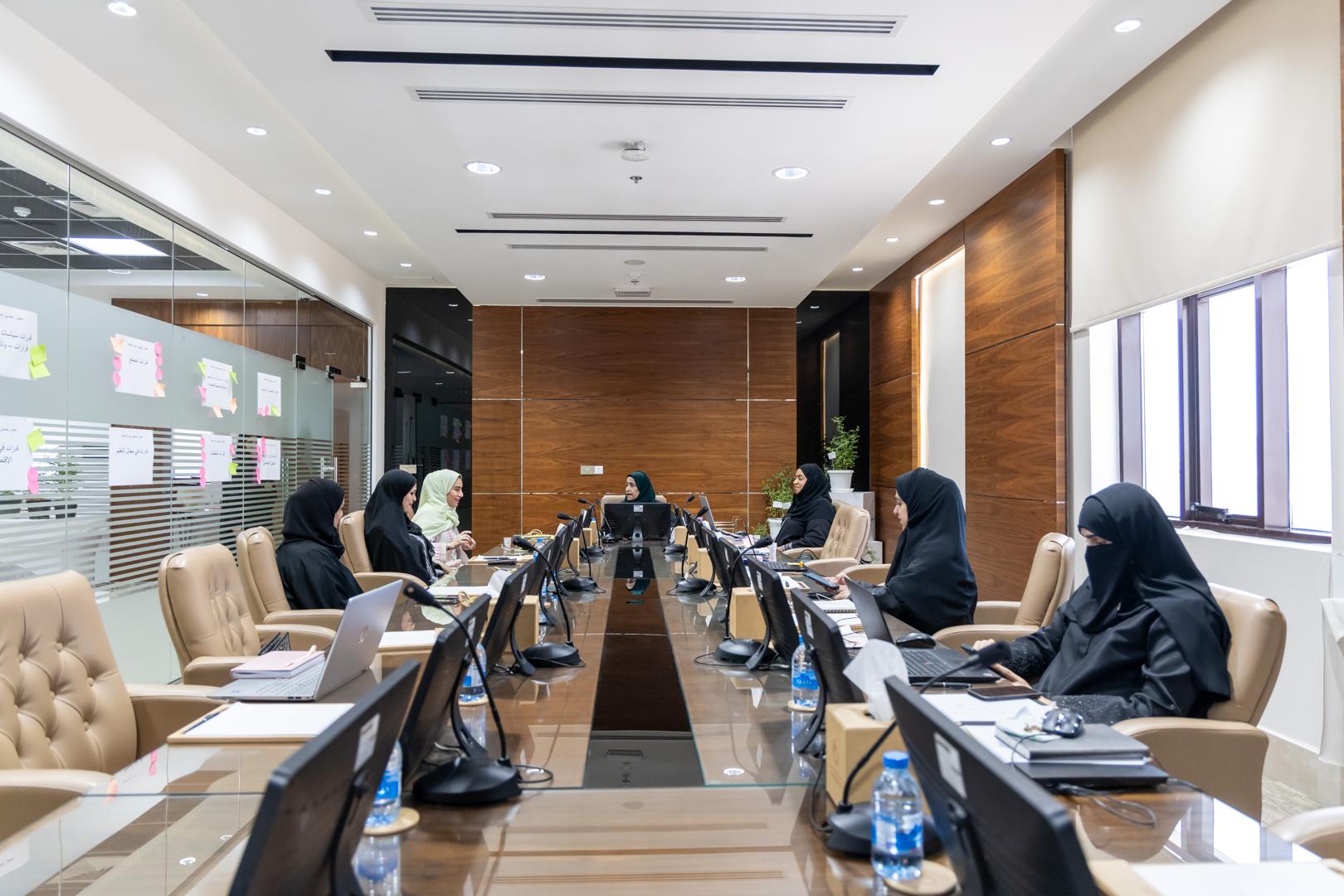 The Happiness Council of the Ajman Chamber holds a meeting to discuss the work plan.