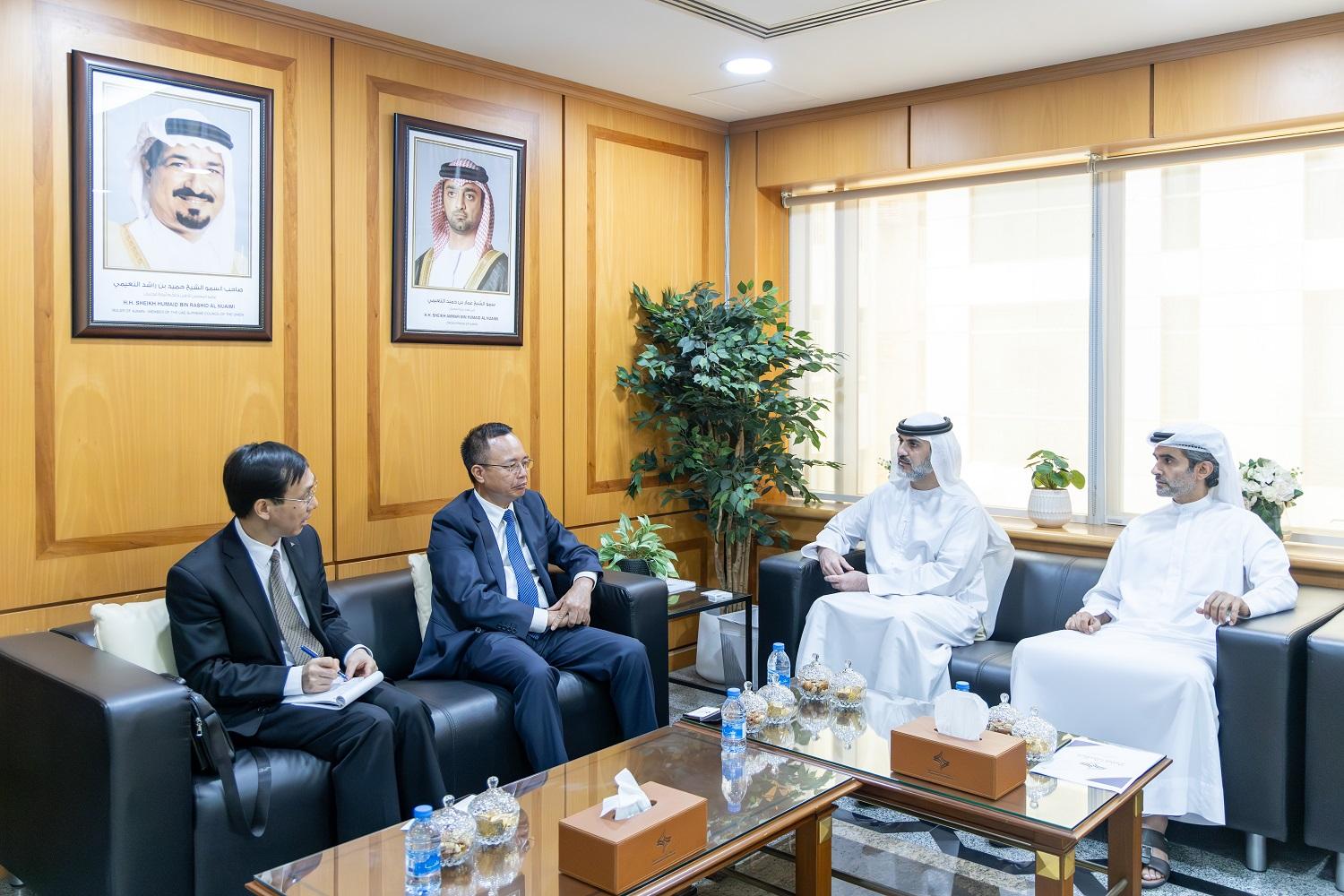 Ajman Chamber and Vietnamese economic delegation discuss trade and investment opportunities