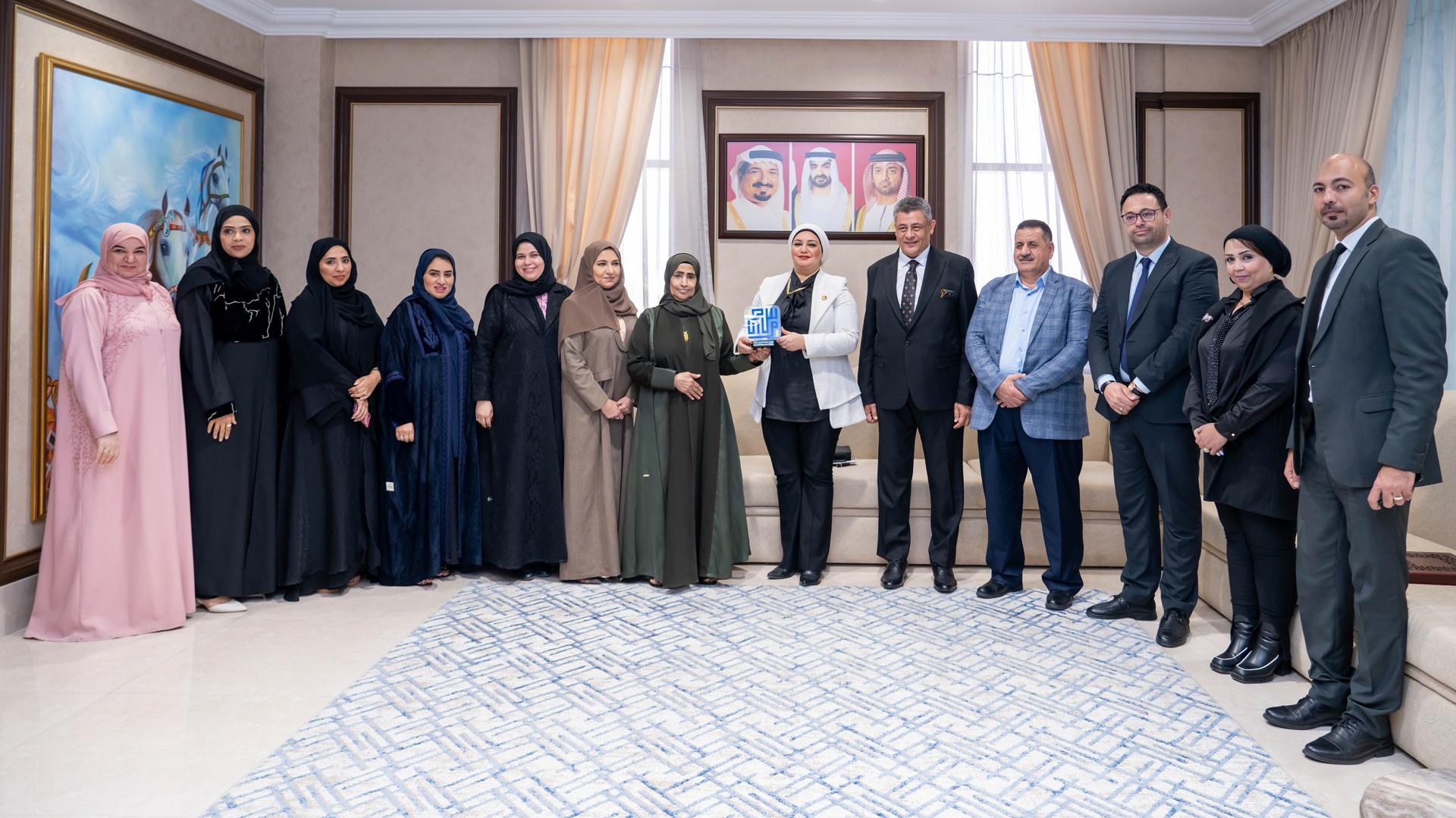 Ajman Chamber and AJBWC Welcome Egyptian Delegation To Discuss Economic Cooperation, Empower Women Entrepreneurs