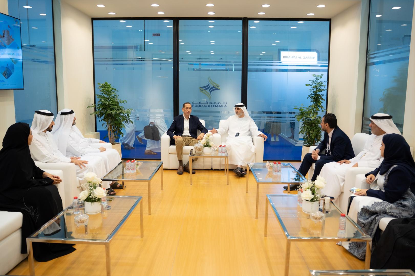 Ajman Intensifies Meetings and Strengthens Presence at the AIM 2026 Summit